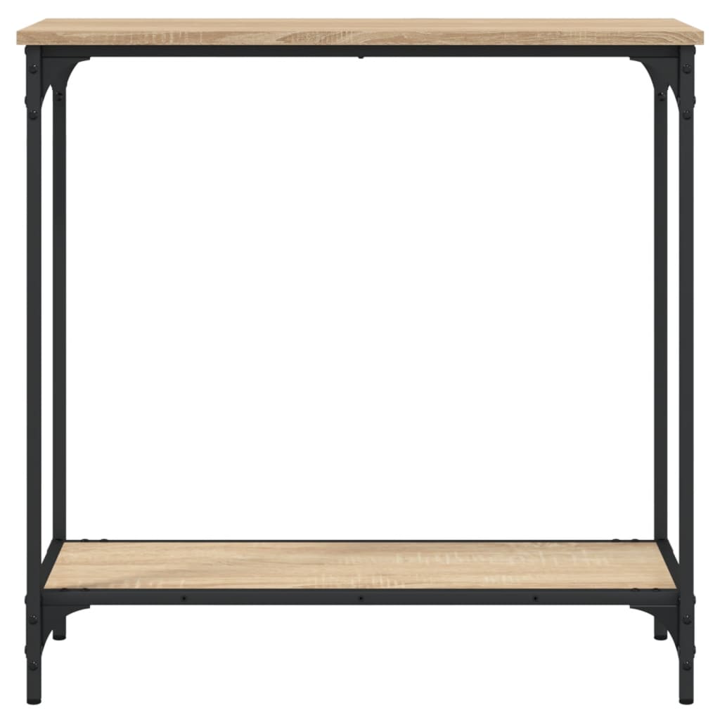 Konsolentisch Sonoma-Eiche 75 x 30,5 x 75 cm Holzwerkstoff