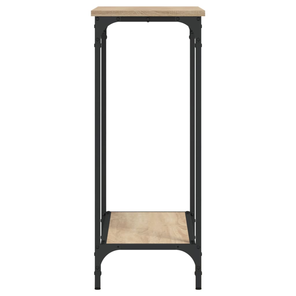 Konsolentisch Sonoma-Eiche 75 x 30,5 x 75 cm Holzwerkstoff