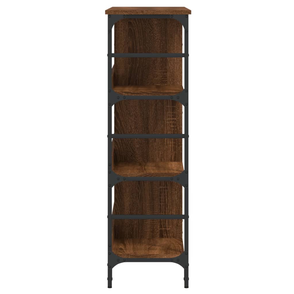 Sideboard Braun Eichen-Optik 102x32x103,5 cm Holzwerkstoff