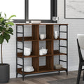 Sideboard Braun Eichen-Optik 102x32x103,5 cm Holzwerkstoff