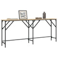 Konsolentisch Sonoma-Eiche 180x29x75 cm Holzwerkstoff