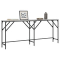 Konsolentisch Grau Sonoma 180x29x75 cm Holzwerkstoff