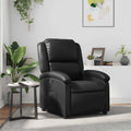 Relaxsessel Schwarz Kunstleder