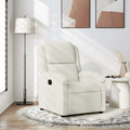 Relaxsessel Creme Samt