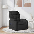Massagesessel Schwarz Stoff