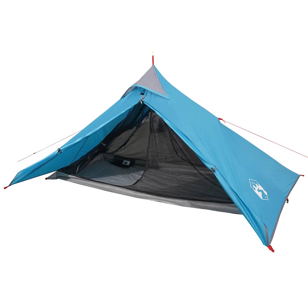 Tipi-Hängezelt 1 Person Blau Wasserdicht