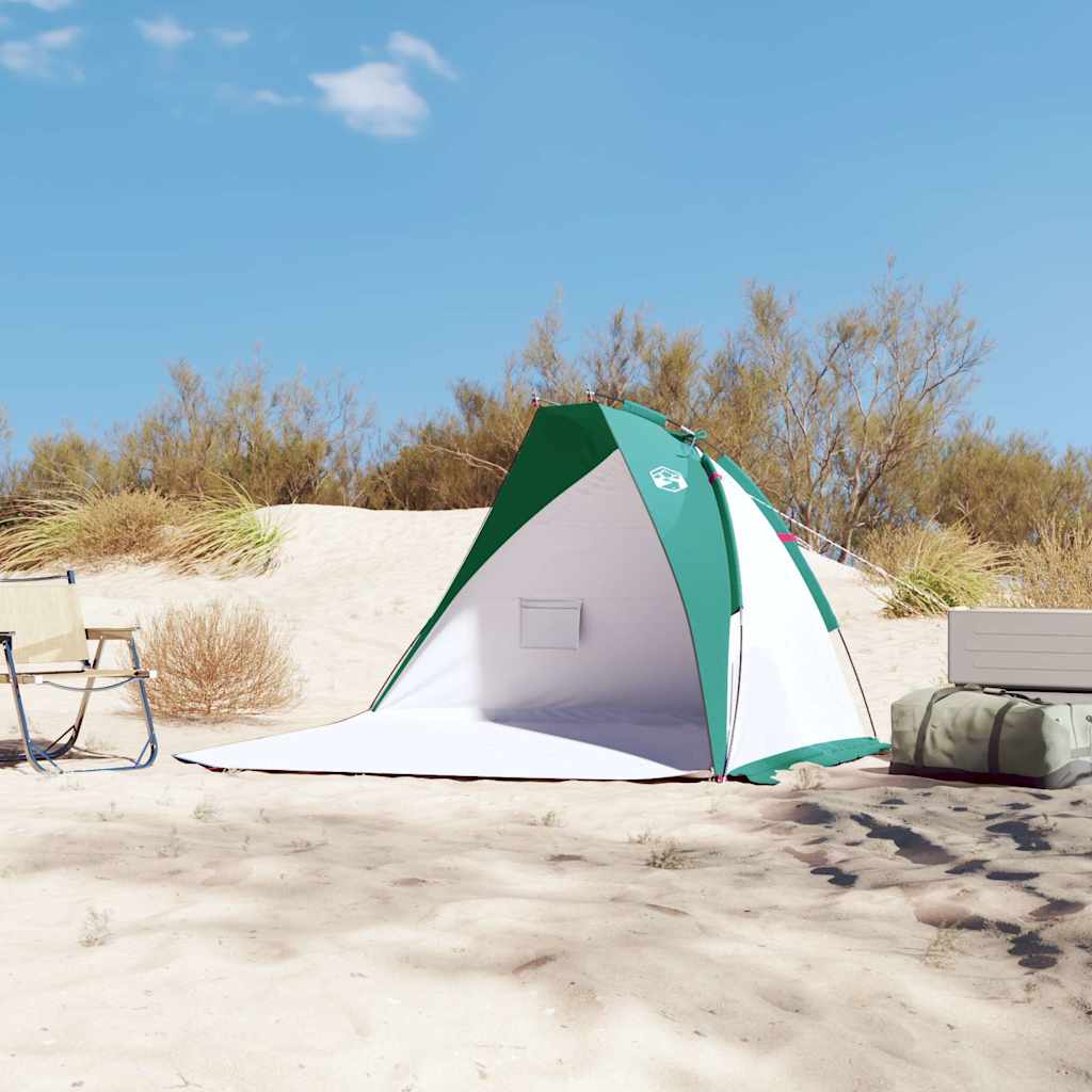 Strandzelt Meergrün 268x223x125 cm 185T Polyester