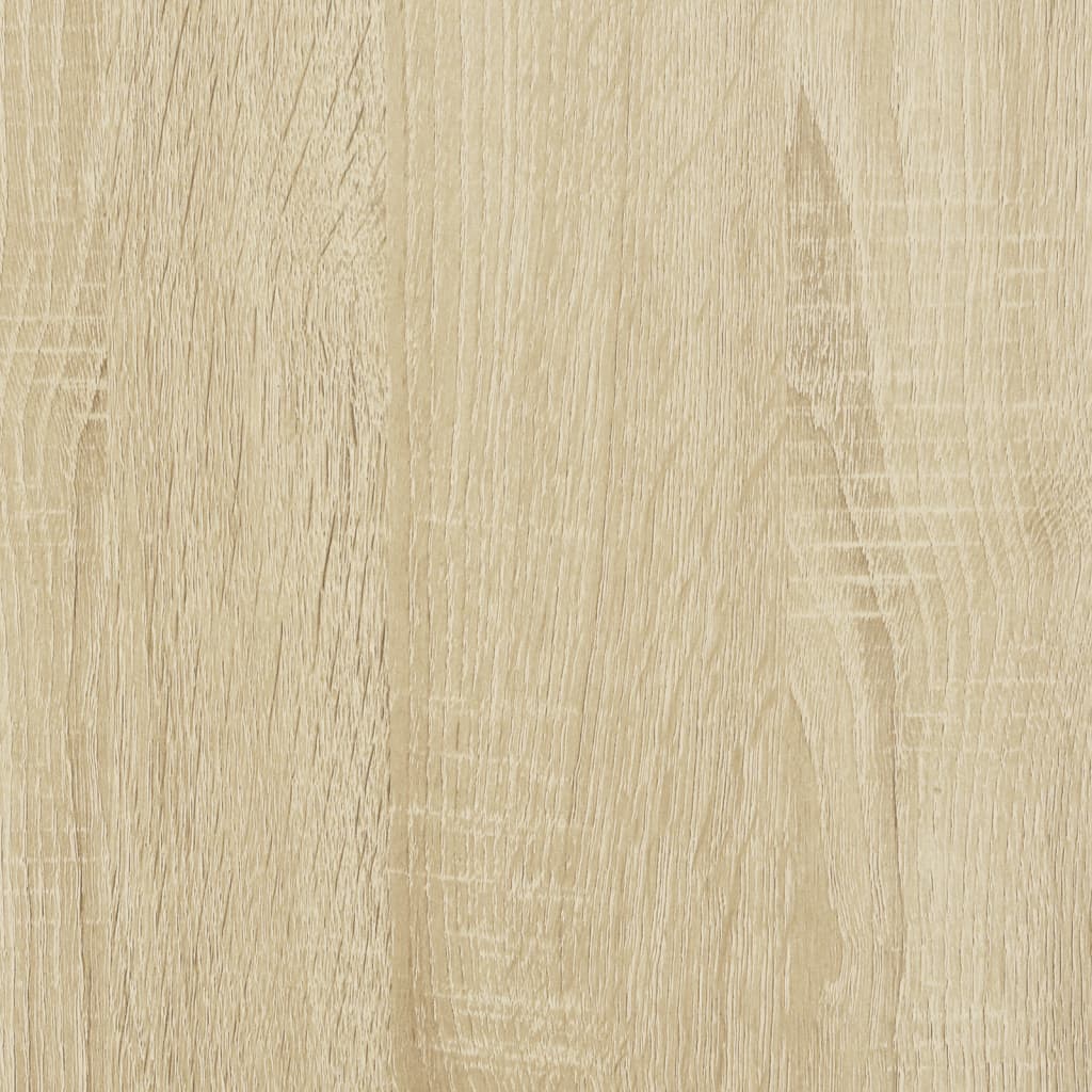 TV-Schrank mit Glastüren Sonoma-Eiche 102x37x42 cm