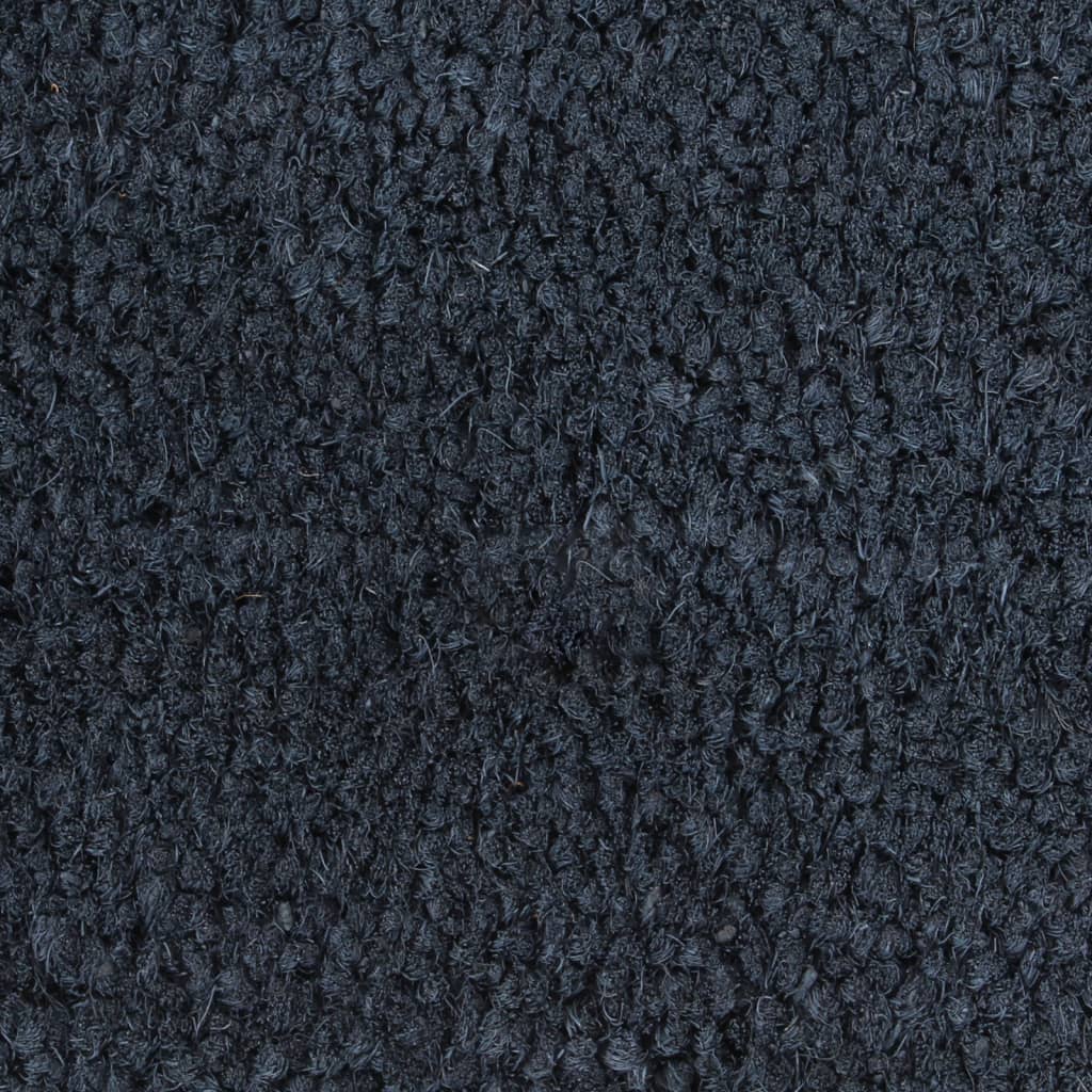 Fußmatten 5 Stk. Dunkelgrau 40x60 cm Kokosfaser Getuftet