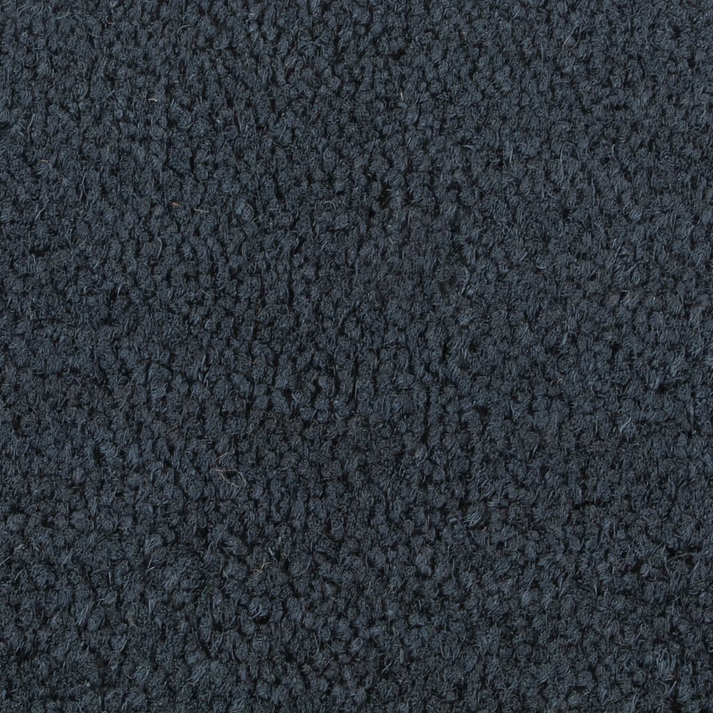 Fußmatte Dunkelgrau 50x80 cm Kokosfaser Getuftet