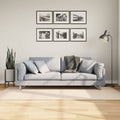 Teppich HUARTE Kurzflor Weich und Waschbar Beige 100x200 cm
