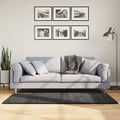 Shaggy-Teppich PAMPLONA Hochflor Modern Anthrazit 120x170 cm