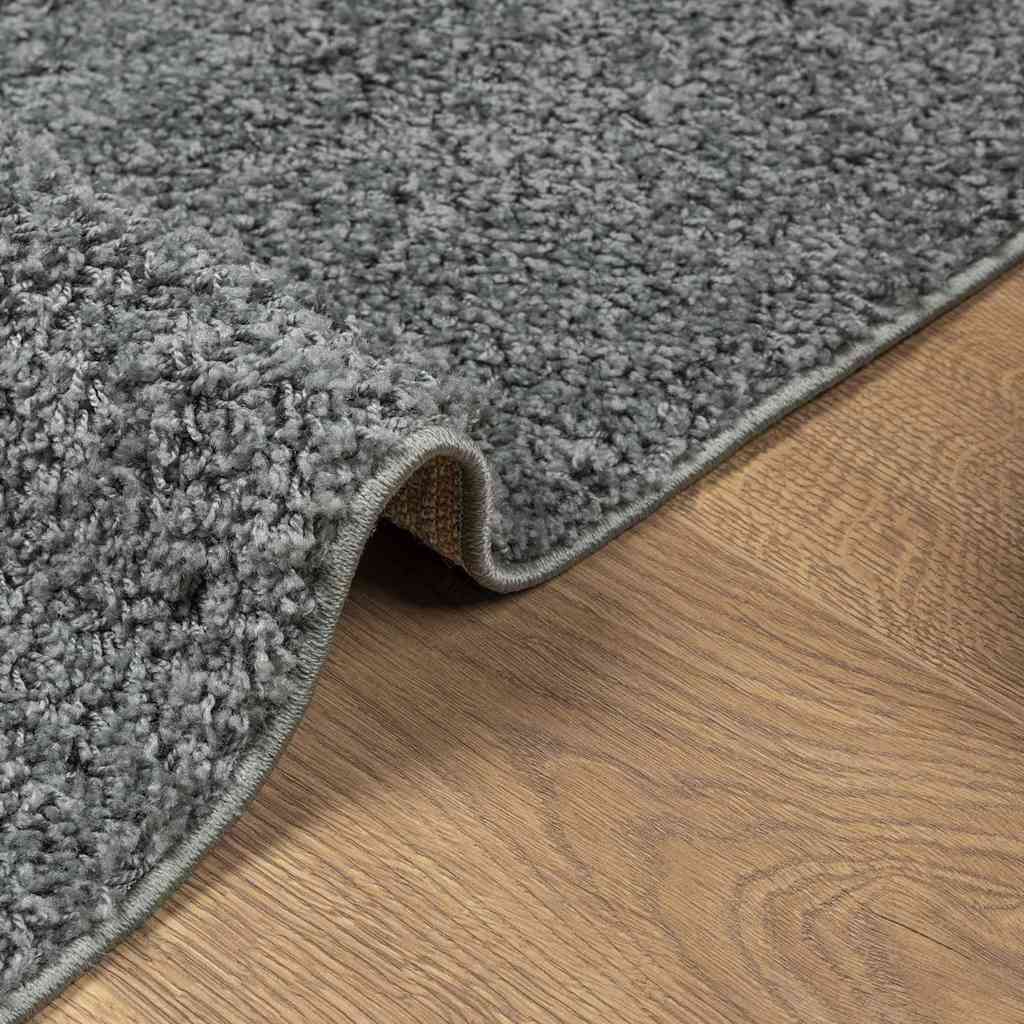Shaggy-Teppich PAMPLONA Hochflor Modern Grün 80x150 cm