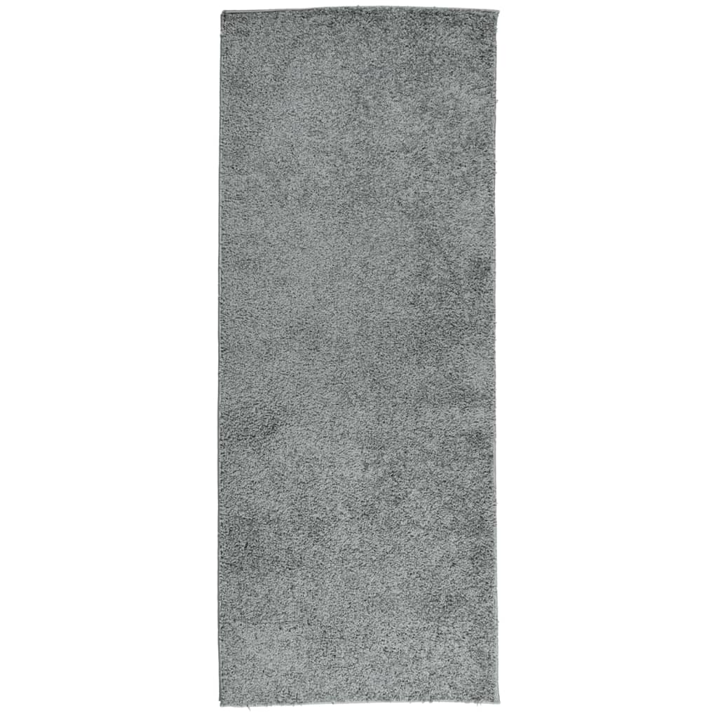 Shaggy-Teppich PAMPLONA Hochflor Modern Grün 80x200 cm