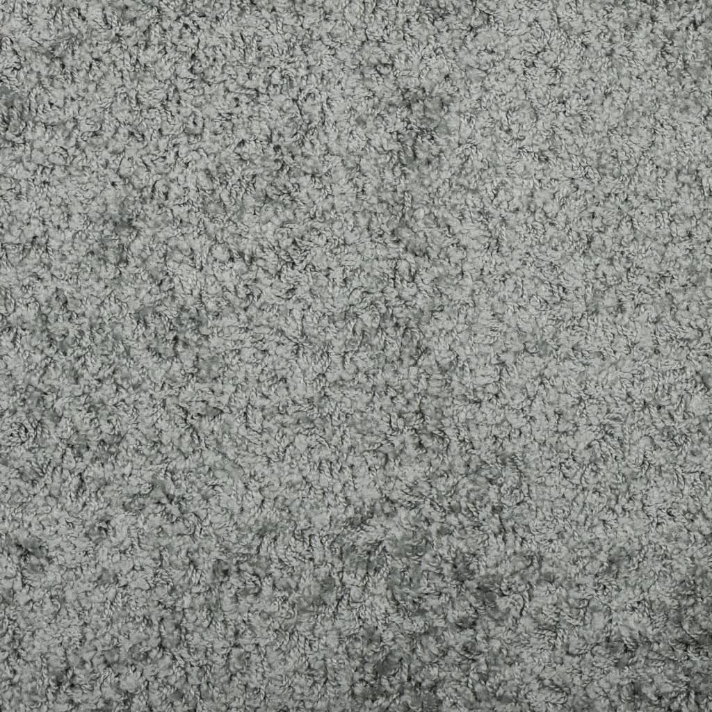 Shaggy-Teppich PAMPLONA Hochflor Modern Grün 80x250 cm
