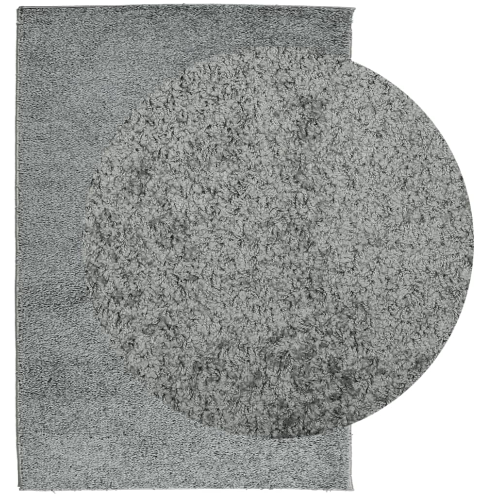 Shaggy-Teppich PAMPLONA Hochflor Modern Grün 140x200 cm