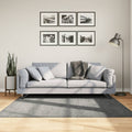 Shaggy-Teppich PAMPLONA Hochflor Modern Grün 160x160 cm