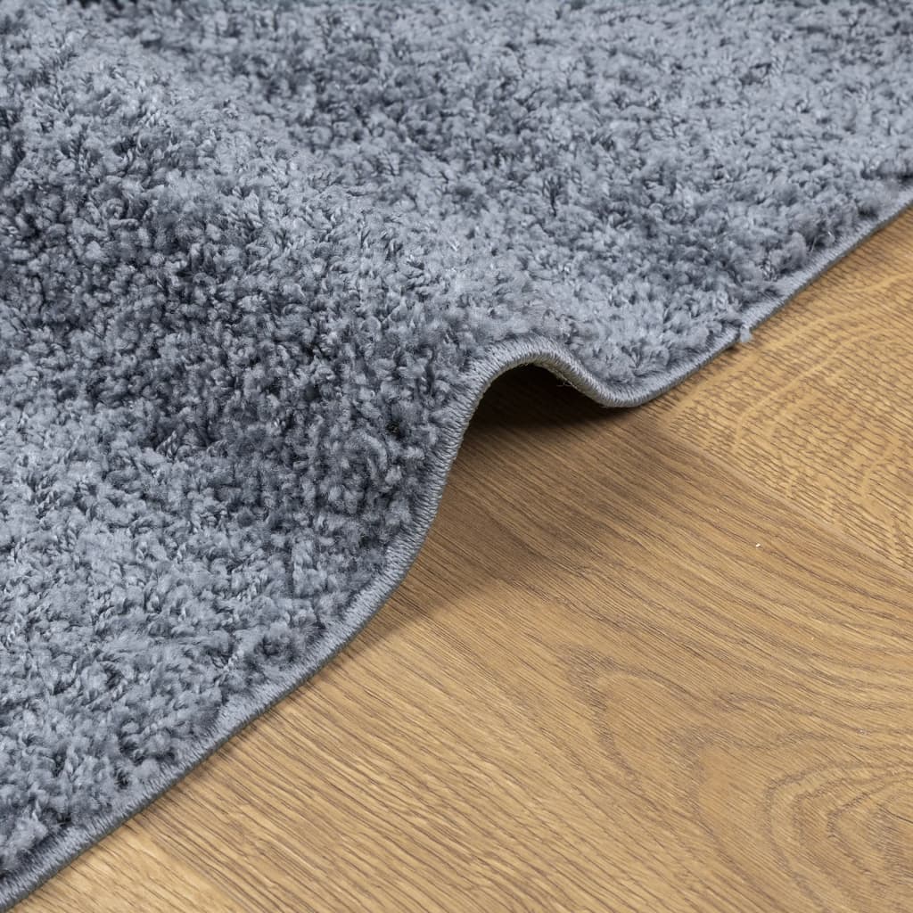 Shaggy-Teppich PAMPLONA Hochflor Modern Blau 240x340 cm