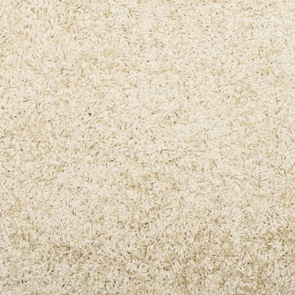 Shaggy-Teppich PAMPLONA Hochflor Modern Golden 60x110 cm