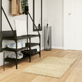 Shaggy-Teppich PAMPLONA Hochflor Modern Golden 60x110 cm