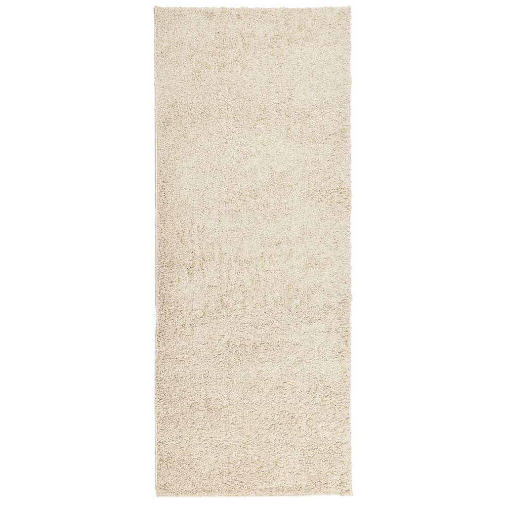 Shaggy-Teppich PAMPLONA Hochflor Modern Golden 80x200 cm