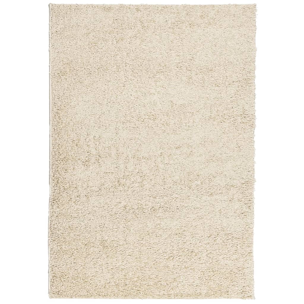 Shaggy-Teppich PAMPLONA Hochflor Modern Golden 120x170 cm
