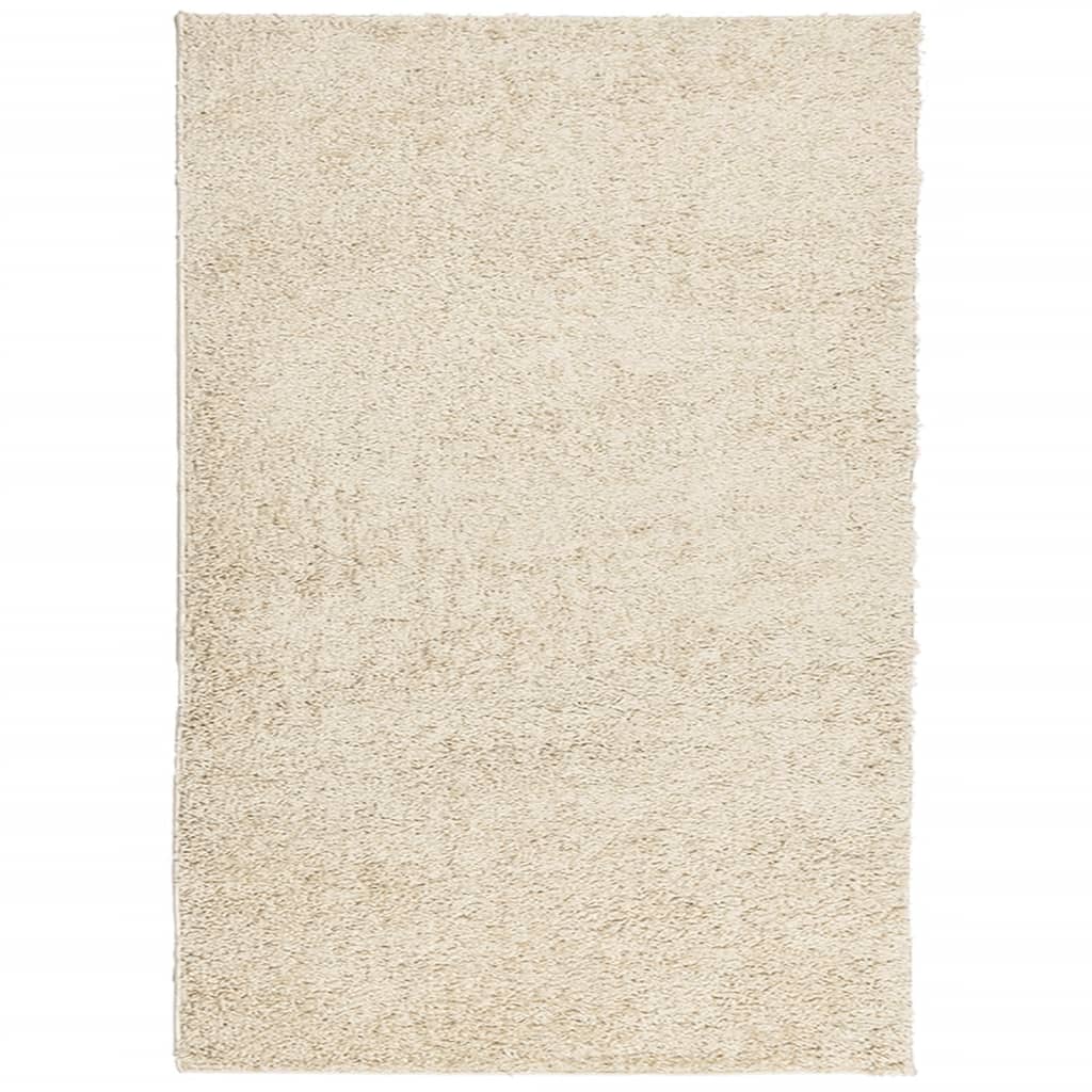 Shaggy-Teppich PAMPLONA Hochflor Modern Golden 160x230 cm