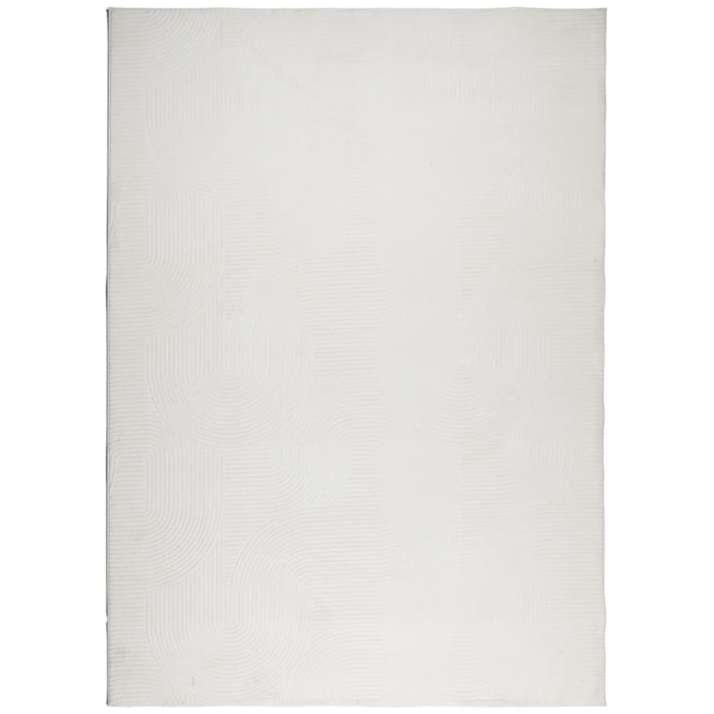 Teppich IZA Kurzflor Skandinavischer Look Creme 200x280 cm