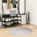 Teppich IZA Kurzflor Skandinavischer Look Grau Ø 100 cm