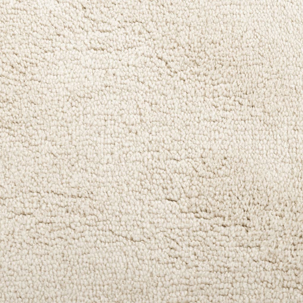Teppich OVIEDO Kurzflor Beige 120x120 cm