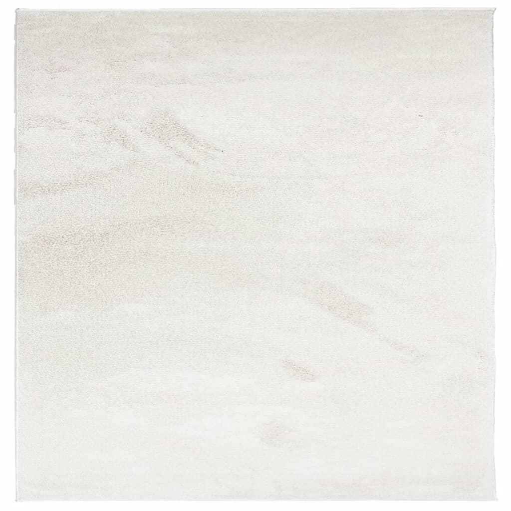 Teppich OVIEDO Kurzflor Beige 200x200 cm