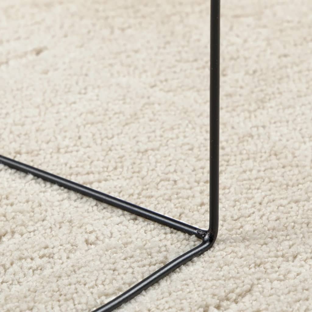 Teppich OVIEDO Kurzflor Beige Ø 160 cm