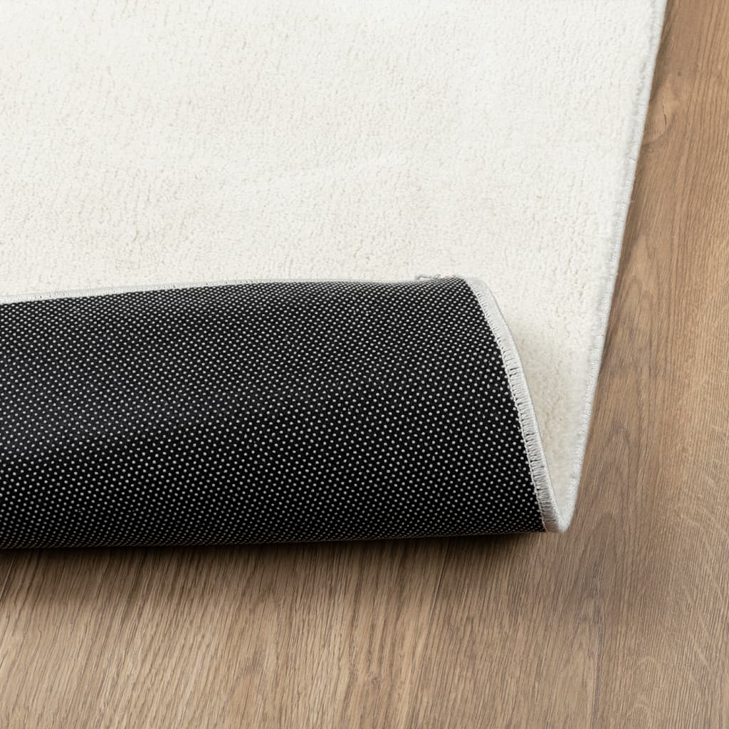 Teppich OVIEDO Kurzflor Creme 240x340 cm