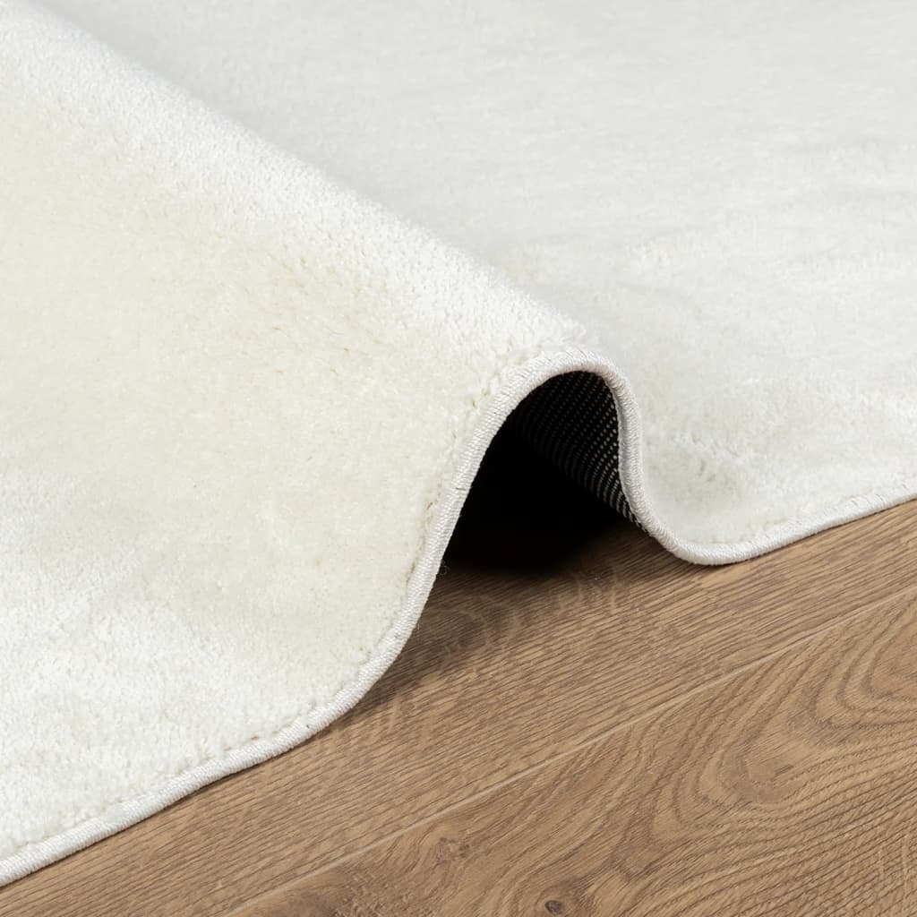 Teppich OVIEDO Kurzflor Creme 240x340 cm