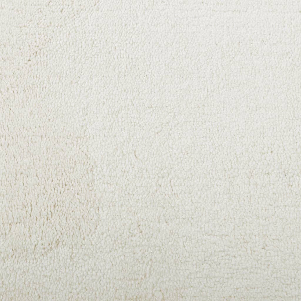 Teppich OVIEDO Kurzflor Creme Ø 160 cm