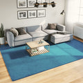 Teppich OVIEDO Kurzflor Türkis 240x340 cm