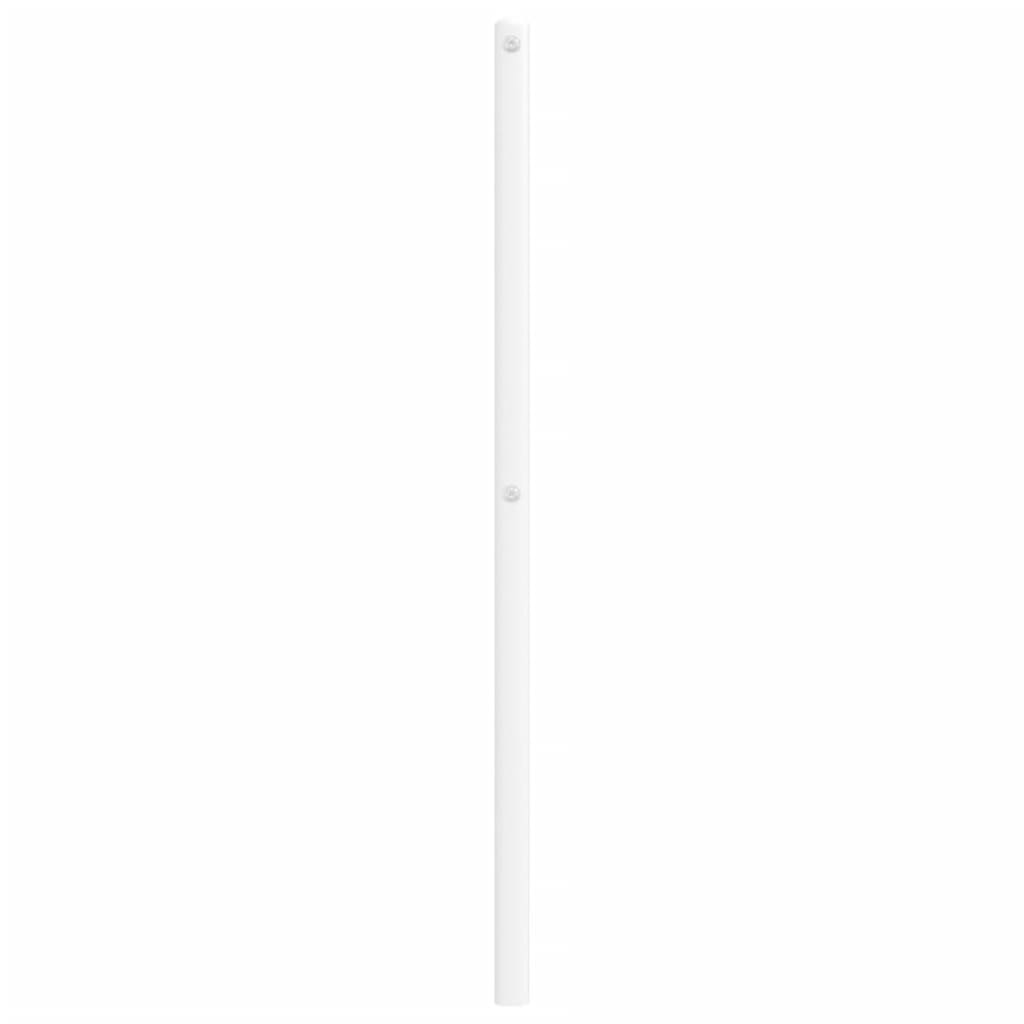 Ersatz-Kopfteil Metall Weiß 150 cm