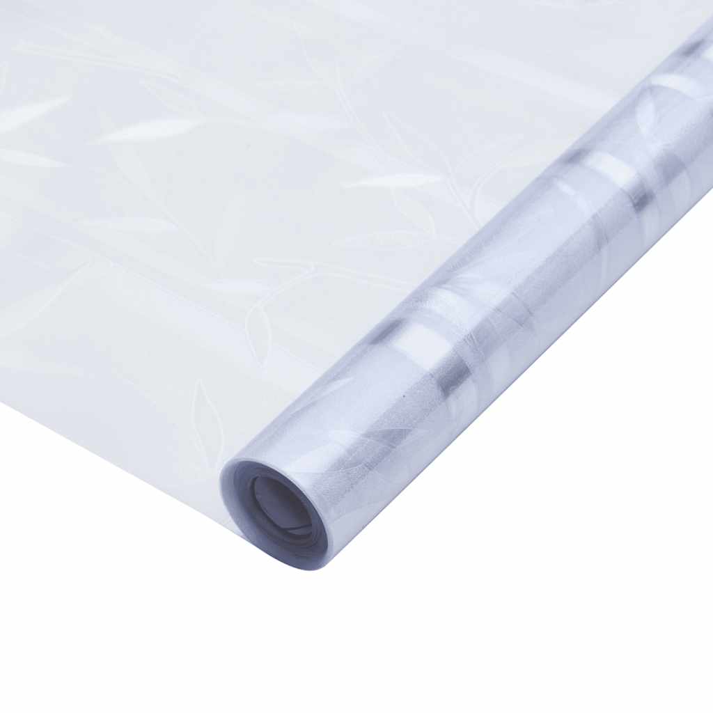 Fensterfolien 4 Stk. Matt Bambus-Muster PVC