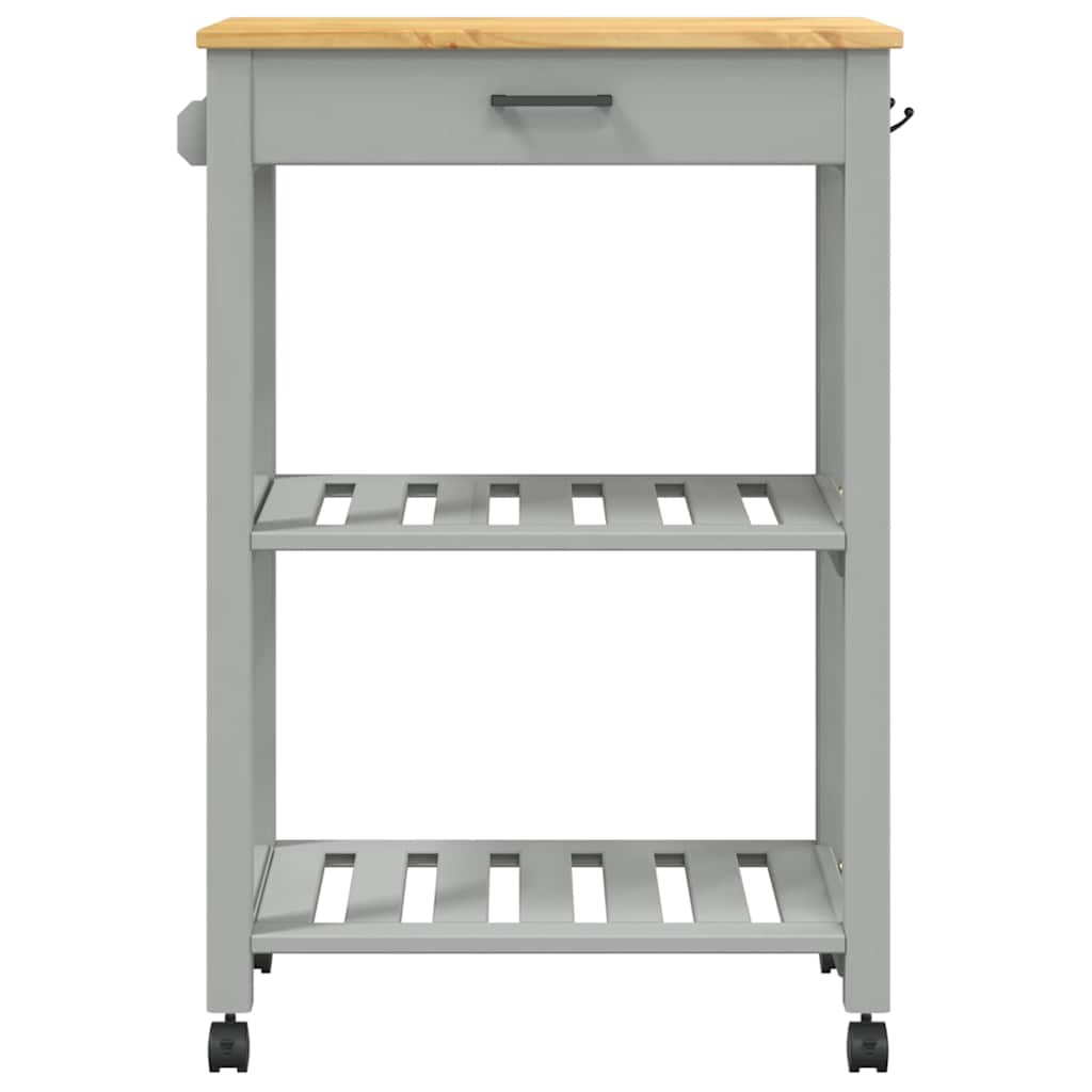 Küchenwagen MONZA 60x40x88,5 cm Massivholz Kiefer