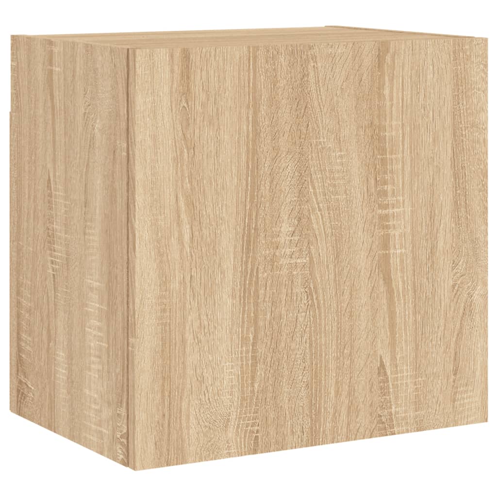 TV-Wandschränke 2 Stk. Sonoma-Eiche 40,5x30x40 cm Holzwerkstoff