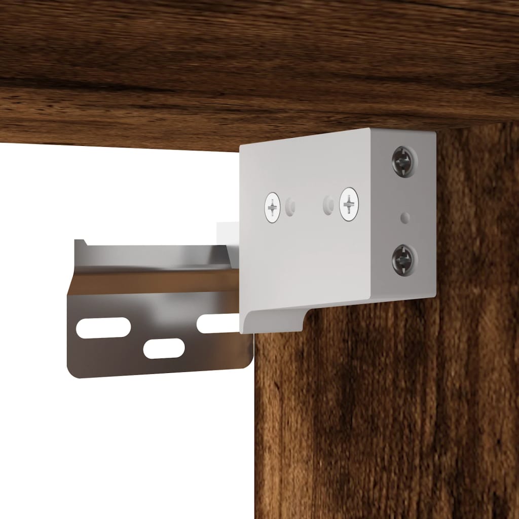 TV-Wandschrank Räuchereiche 40,5x30x40 cm Holzwerkstoff