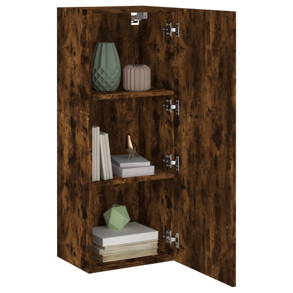 TV-Wandschrank Räuchereiche 40,5x30x102 cm Holzwerkstoff