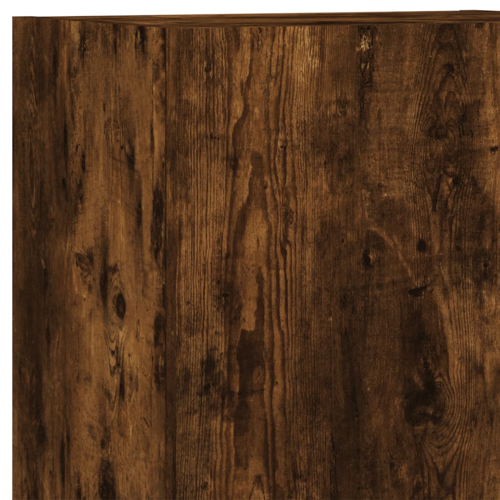 TV-Wandschrank Räuchereiche 40,5x30x102 cm Holzwerkstoff