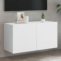 TV-Wandschrank Weiß 80x30x41 cm