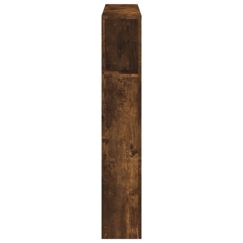 LED-Kopfteil Räuchereiche 100x18,5x103,5 cm Holzwerkstoff