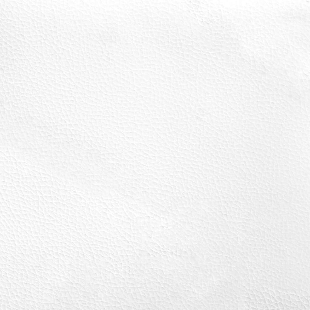 Bettgestell "Dover" Schwarz und Weiß 80x200 cm Kunstleder