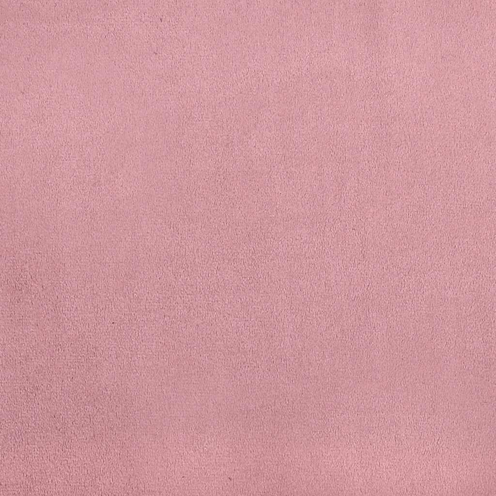 Bettgestell mit Kopfteil "Dover" Rosa 120x200 cm Samt