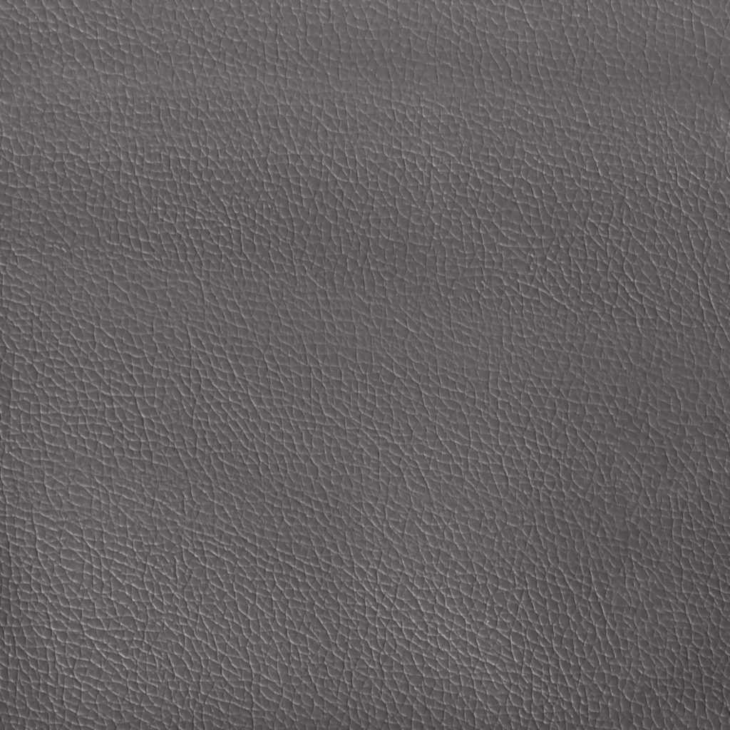 Bettgestell "Dover" Grau 140x190 cm Kunstleder