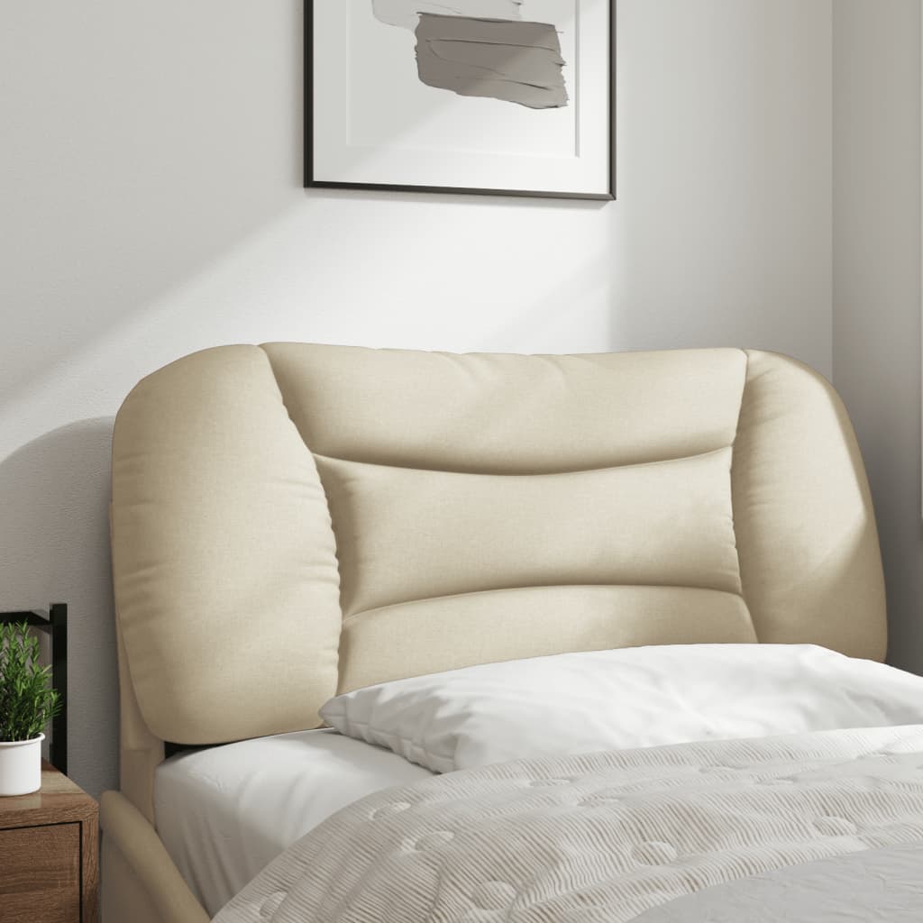 Kopfteil-Kissen "Hvar" Creme 80 cm Stoff