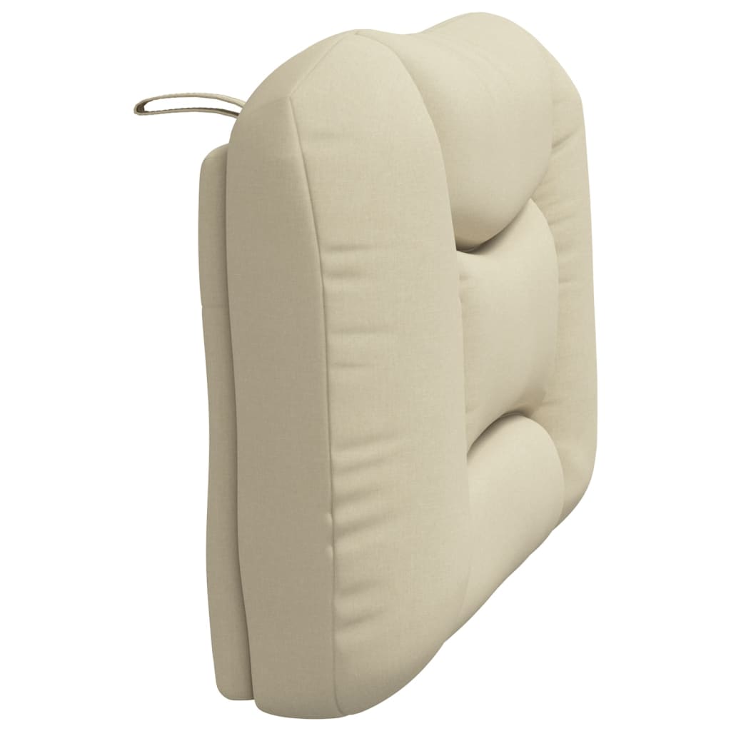Kopfteil-Kissen "Hvar" Creme 80 cm Stoff
